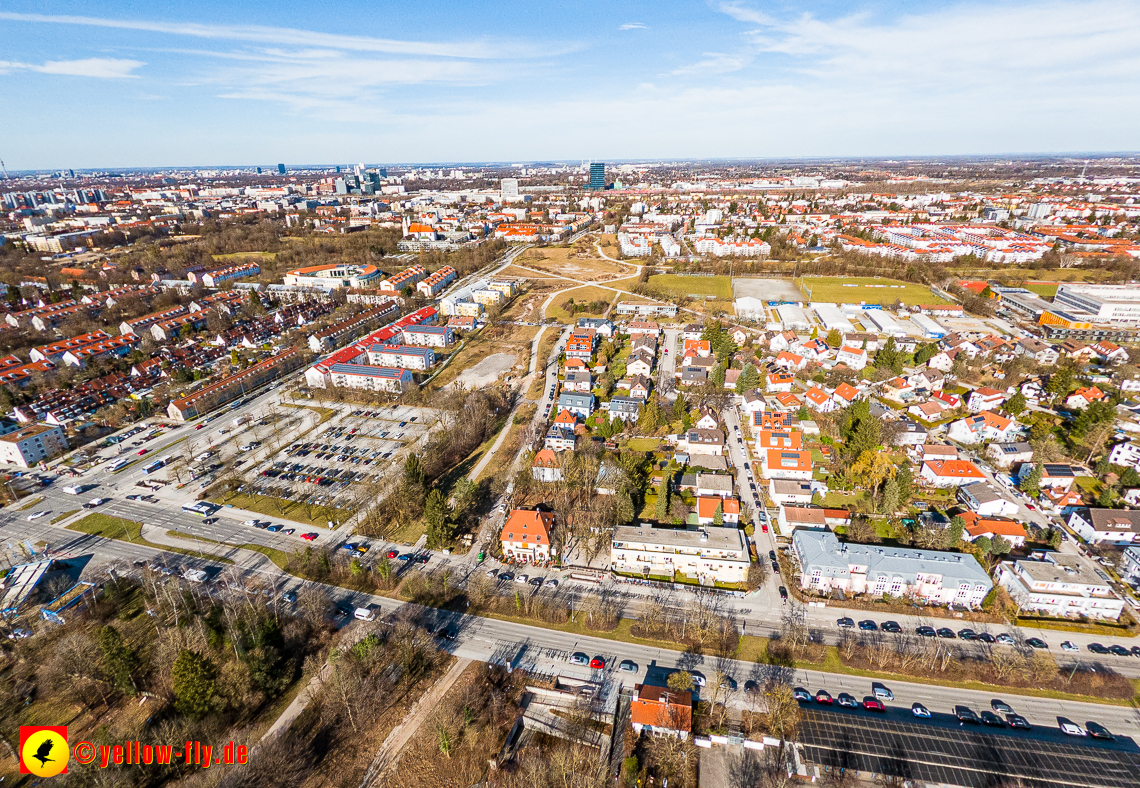 20.02.2023 - der Hachinger Bach zwischen Berg am Laim und Neuperlach